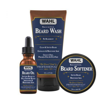 Men's Beard Oil, Beard Wash, Beard Softener - Bundle