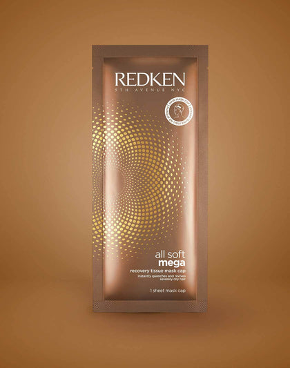 ALL SOFT MEGA RECOVERY TISSUE MASK CAP SHEET MASK FOR HAIR FOR SEVERELY DRY HAIR