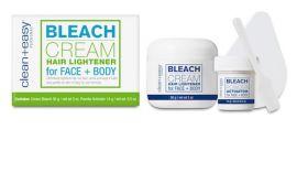 Bleach Cream Hair Lightener For Face + Body