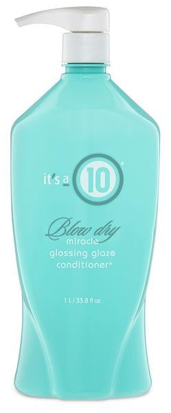 IT'S A 10 MIRACLE BLOW DRY GLOSSING GLAZE CONDITIONER