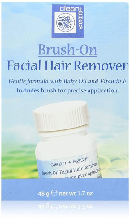 Brush-On Facial Hair Remover