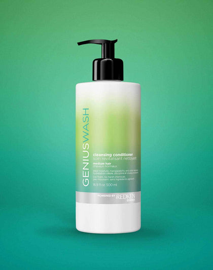 GENIUS WASH CLEANSING CONDITION FOR MEDIUM HAIR