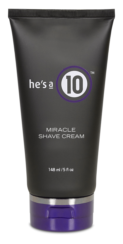 HE'S A 10 MIRACLE SHAVE CREAM