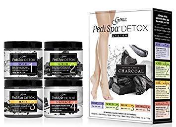 PediSpa Detox Black Charcoal Intro Kit