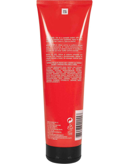 FRIZZ DISMISS REBEL TAME HEAT PROTECTIVE LEAVE-IN CREAM TAME FRIZZY HAIR WITH NOURISHING FORMULAS FOR ALL HAIR TYPES