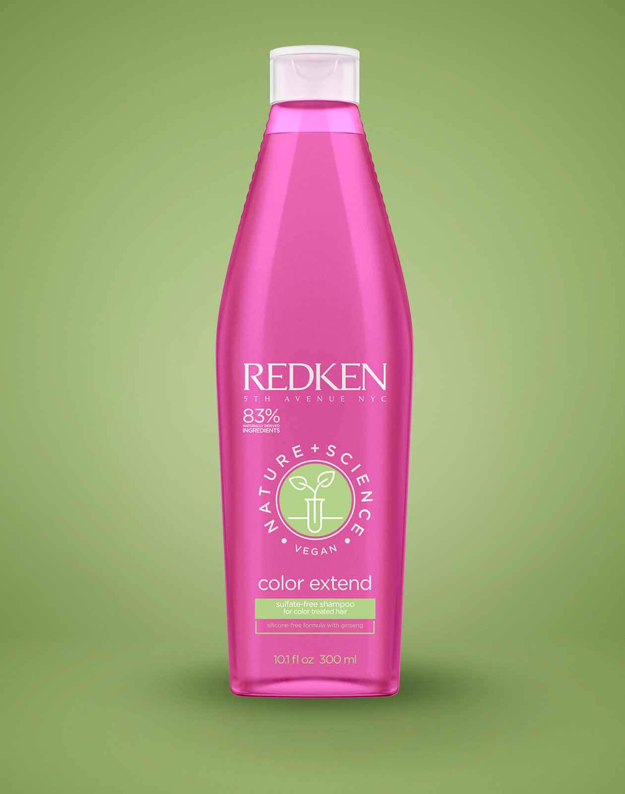 NATURE + SCIENCE COLOR EXTEND SULFATE-FREE SHAMPOO SULFATE-FREE SHAMPOO FOR COLOR-TREATED HAIR FEATURING NATURALLY DERIVED INGREDIENTS