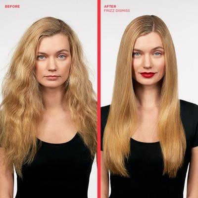 FRIZZ DISMISS ANTI-STATIC OIL MIST TAME FRIZZY HAIR WITH NOURISHING FORMULAS FOR ALL HAIR TYPES