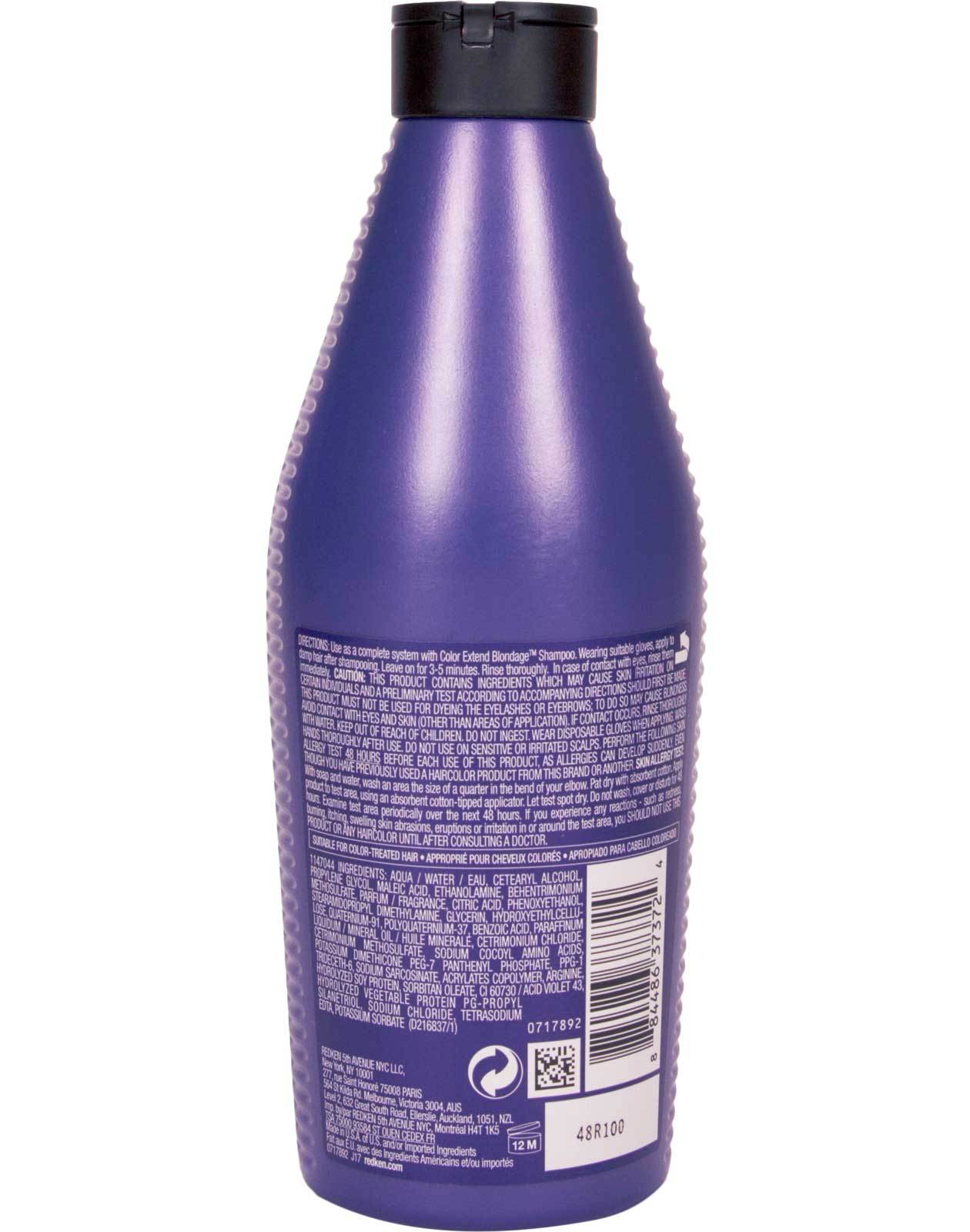 COLOR EXTEND BLONDAGE COLOR DEPOSITING CONDITIONER COLOR DEPOSITING PURPLE CONDITIONER FOR BLONDE HAIR