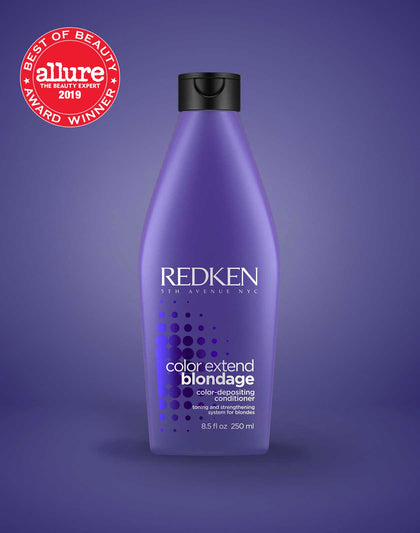 COLOR EXTEND BLONDAGE COLOR DEPOSITING CONDITIONER COLOR DEPOSITING PURPLE CONDITIONER FOR BLONDE HAIR