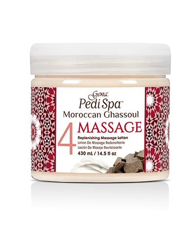 PEDISPA MOROCCAN GHASSOUL REPLENISHING MASSAGE LOTION