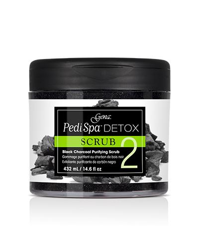 PEDISPA DETOX BLACK CHARCOAL PURIFYING SCRUB