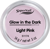 Glow in the Dark Acrylic Powder - Light Pink