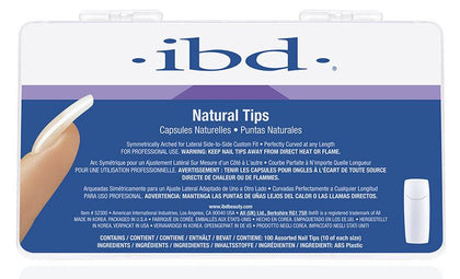 NATURAL TIPS 100 CT.